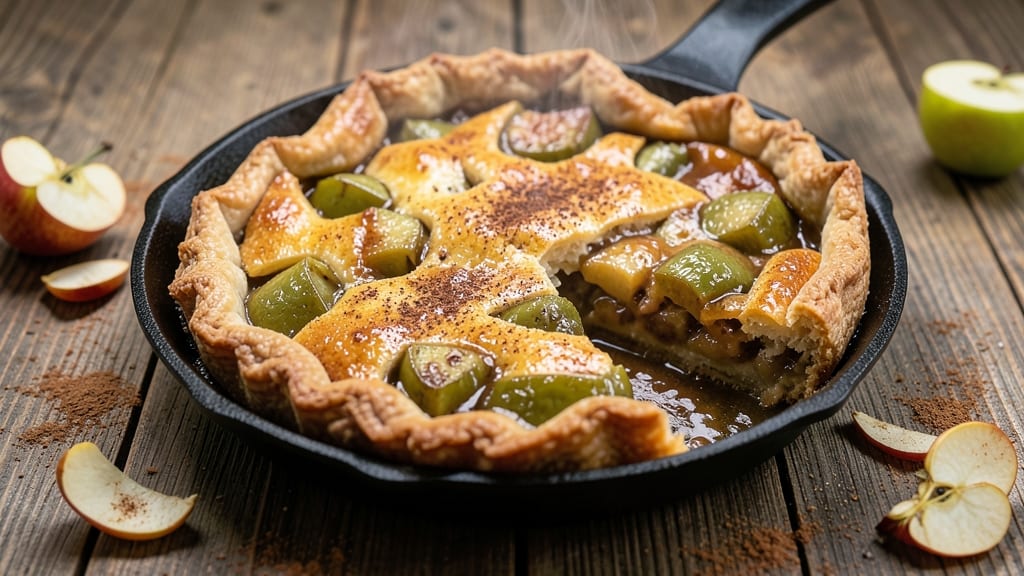 Apple Barn Fried Apple Pie Recipe: Crispy Lattice Crust With Gooey Caramelized Apples