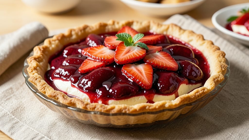 Shoney's Sugar-Free Strawberry Pie Recipe: Velvety Filling and Crispy Lattice Crunch