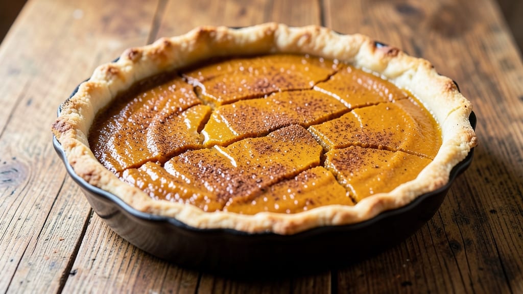 Pumpkin Pie Recipe With Baked Crust: Spiced Filling That Stays Perfectly Set