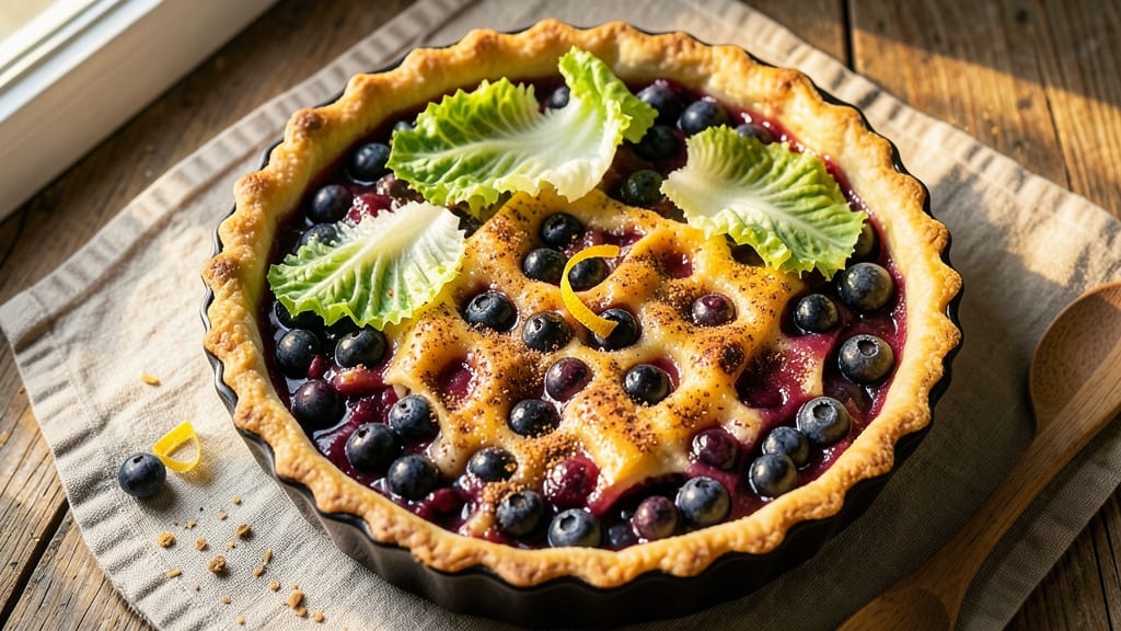 5-Star Blueberry Pie Recipe: Golden Lattice Crust With Bursting Fruit