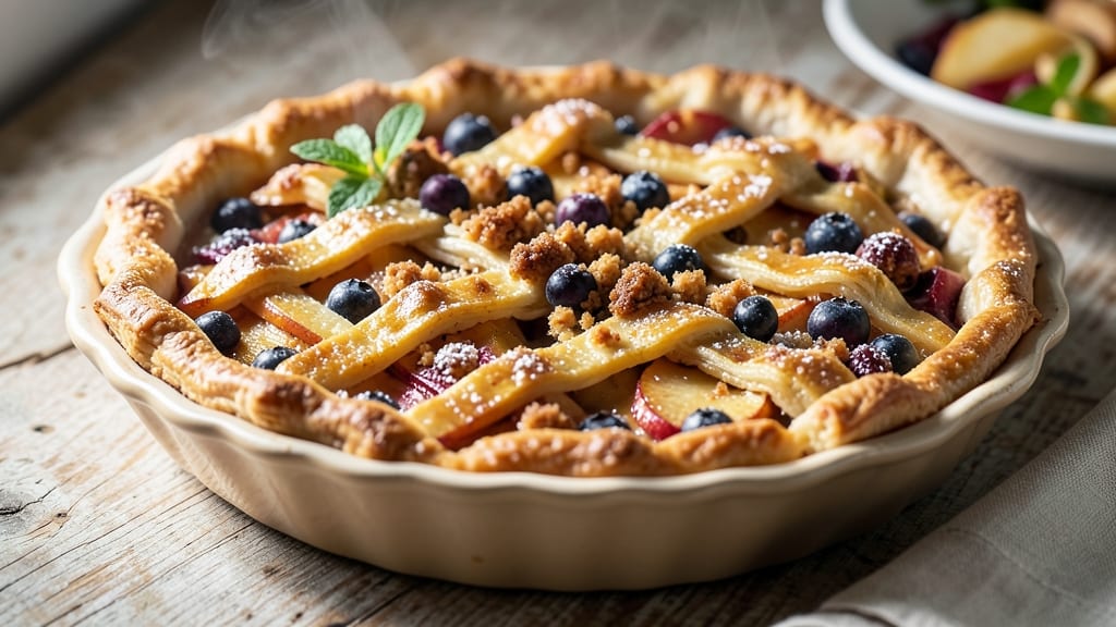 All-American Pie Recipe: Homestyle Lattice Crust With Spiced Filling