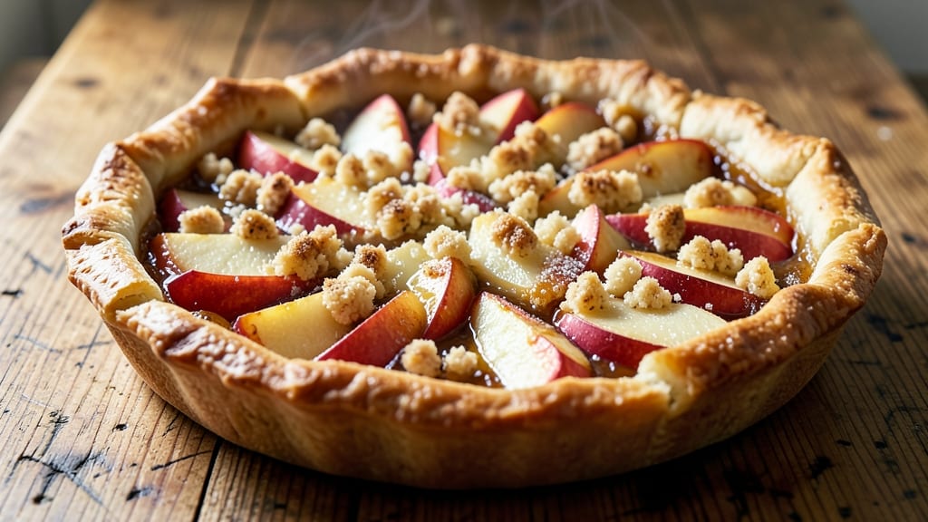 10-Inch Deep Dish Apple Pie Recipe: Caramelized Spice Crust with Bursting Fruit Layers