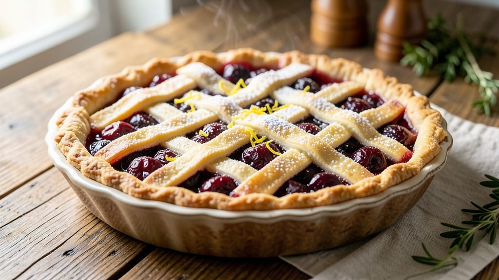 9-Inch Cherry Pie Recipe: Handheld Dessert With Perfectly Balanced Tartness