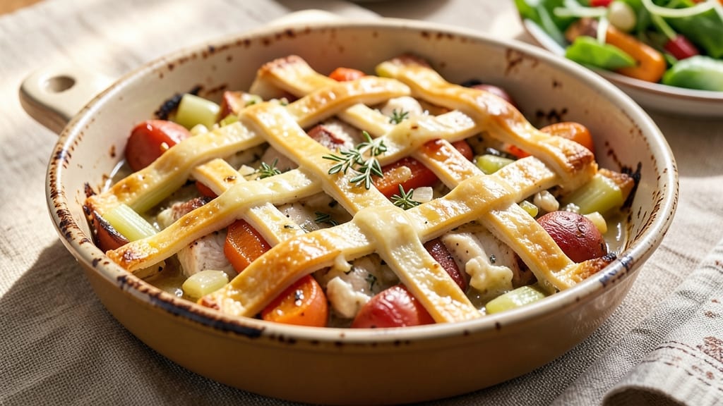 Skinnytaste Pot Pie Recipe: One-Pan Creamy Gravy With Lightened-Up Flavor