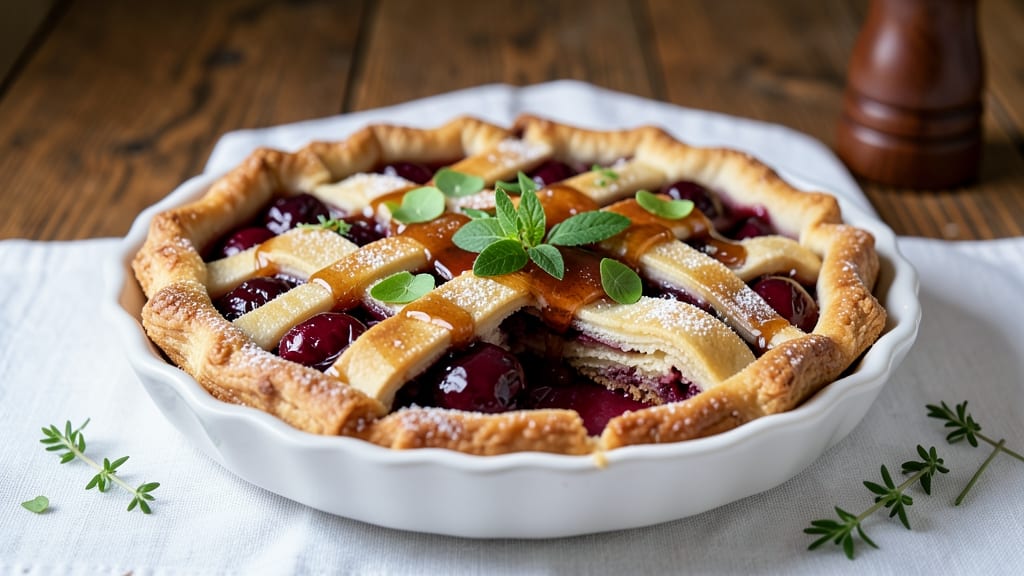 Lucky Leaf Cherry Pie Recipe: Juicy Tart Cherries in Buttery Crust