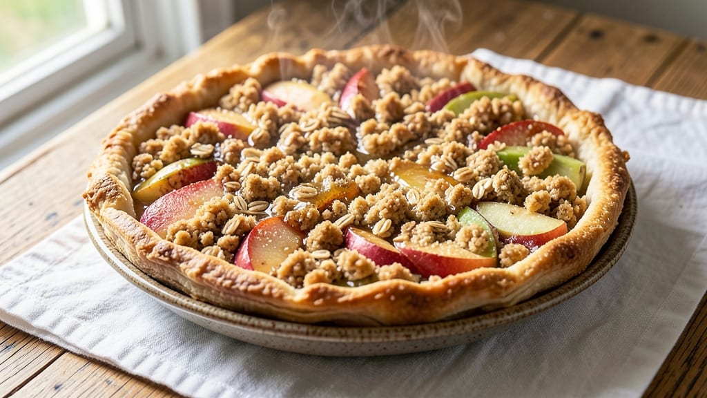 Apple Crumb Pie Recipe With Frozen Crust: Warm Spice Crunch Without the Chill