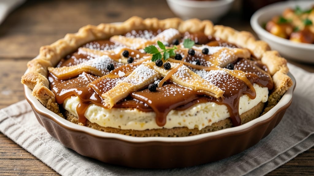 Amish Caramel Pie Recipe: Slow-Baked Spice and Buttery Crust Harmony