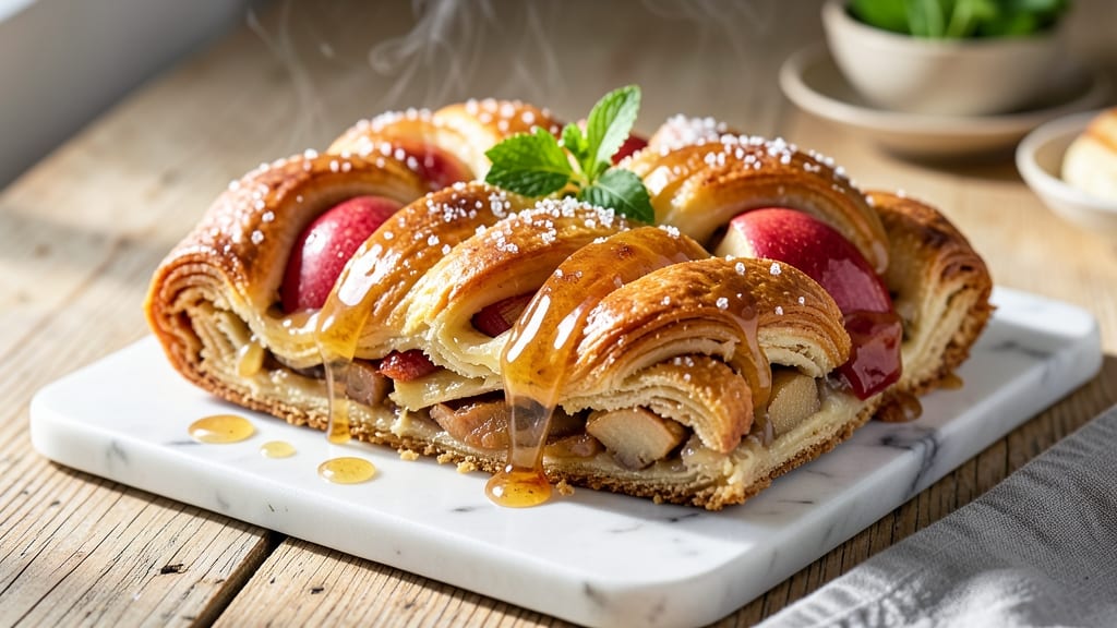 Apple Pie Braid Recipe: Twisted Spice Swirl With Buttery Crust Edges