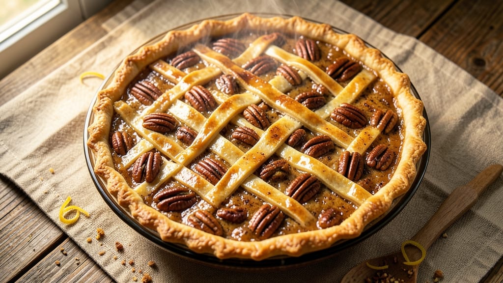Roasted Pecan Pie Recipe: Nutty-Caramelized Crunch With Buttery Crust
