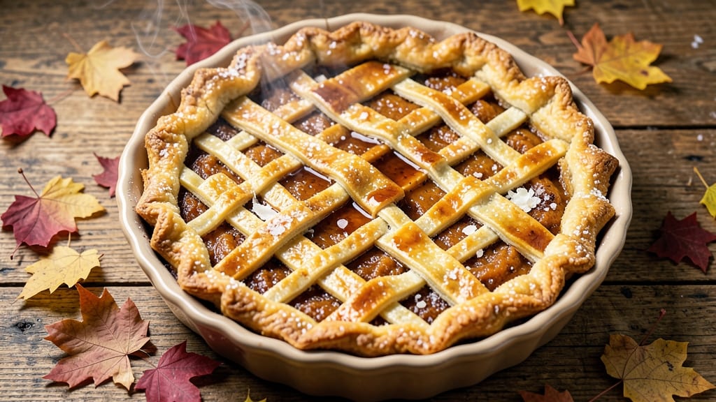 1700s Pumpkin Pie Recipe: Colonial Spice Blend With Molten Center