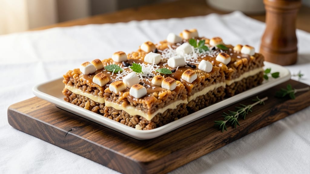 Rice Krispie Treats For Adults Recipe: Boozy Vanilla Crunch With Caramelized Edges