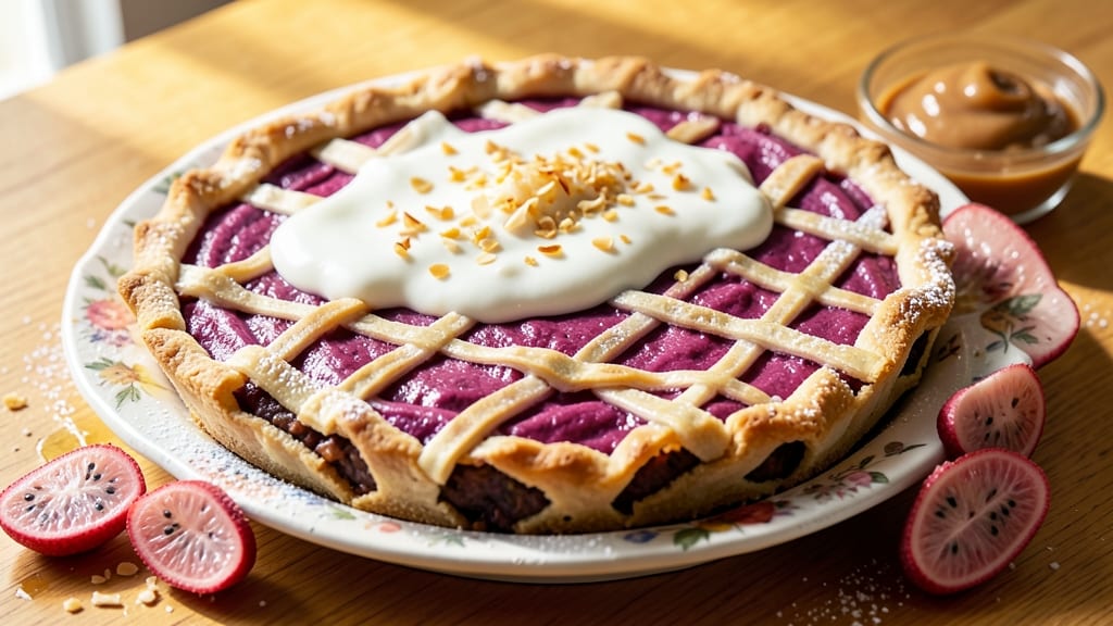 Purple Sweet Potato Haupia Pie Recipe: Tropical Coconut Cream Meets Spiced Filling