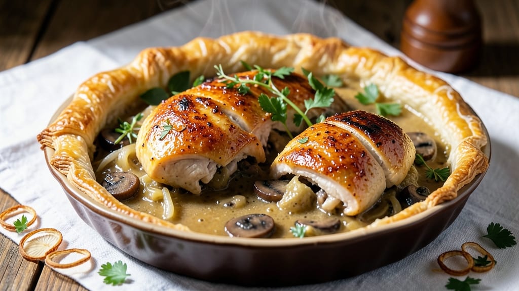 Jamie Oliver's Chicken Pot Pie Recipe: Golden Crust Over Velvety Filling Magic