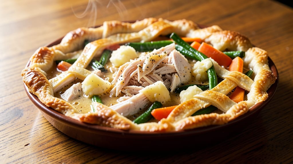 Publix Chicken Pot Pie Recipe: Foolproof Flaky Lattice Over Creamy Gravy