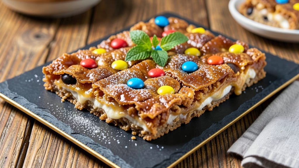 Rice Krispie Treat Recipe with Mini M&ms: Crunchy Clusters and Colorful Surprises