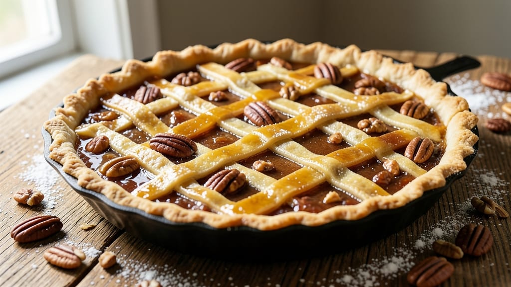 9-Inch Deep Dish Pecan Pie Recipe: Nutty Crunch and Caramelized Filling Magic