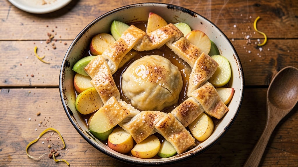 Apple Dumpling Recipe With Premade Pie Crust: Warm Spiced Apple Filling in Golden Crust
