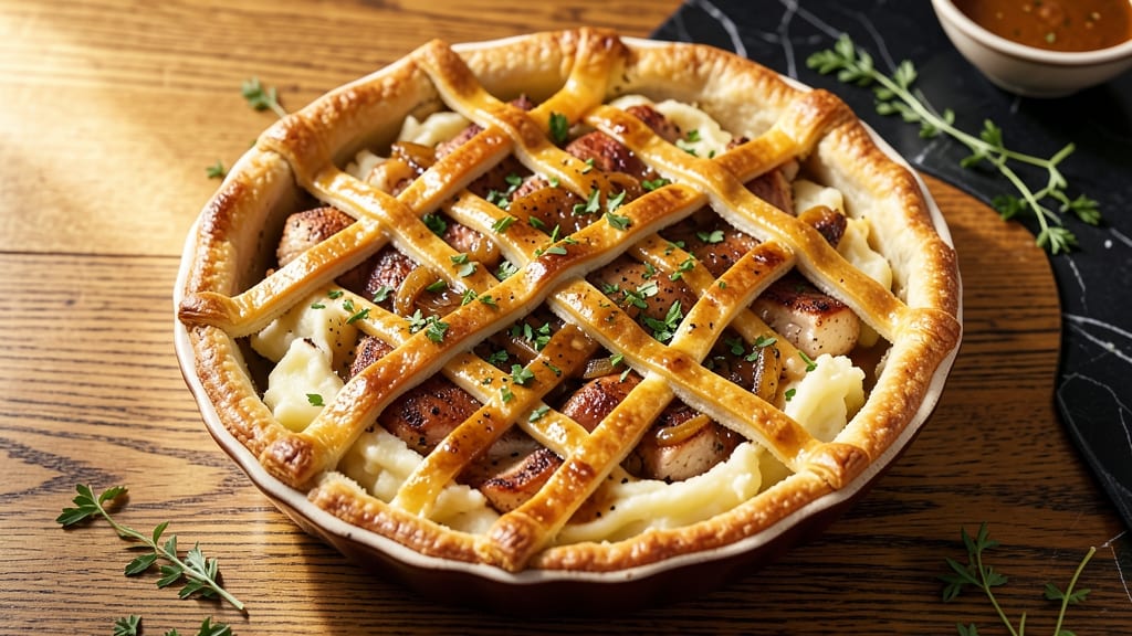 1 Crust Chicken Pot Pie Recipe: Juicy Chicken and Veggies in One-Pan Magic