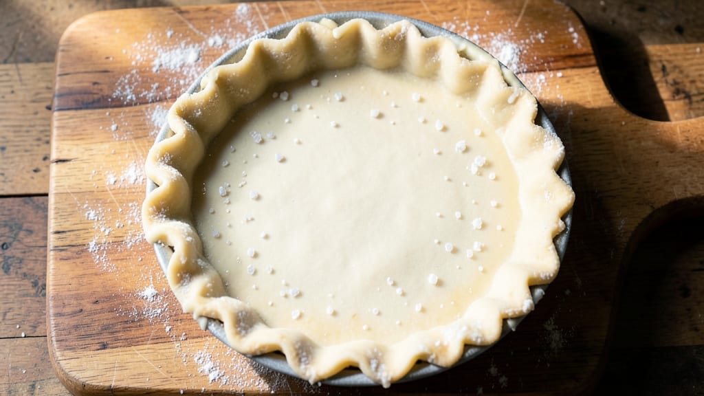 7-Inch Pie Crust Recipe: Foil-Sealed Golden Crust Without the Mess