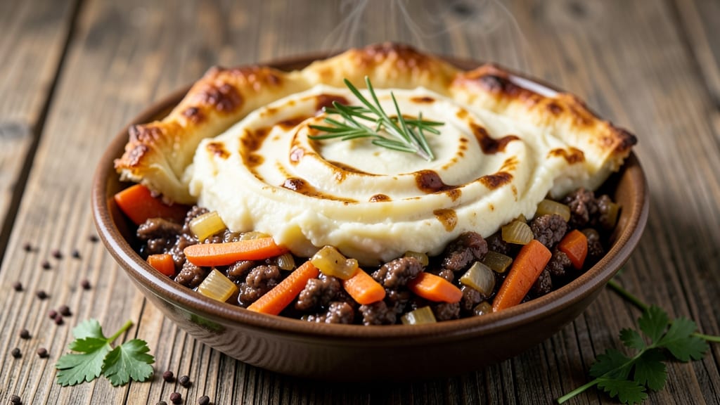 Air Fryer Cottage Pie Recipe: Crispy Top, Juicy Meat, and Mashed Potato Bliss