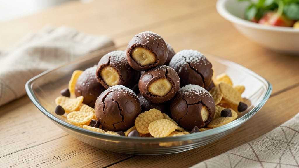 Rice Krispie Truffles Recipe: No-Bake Bites With Crunchy Shells and Gooey Hearts