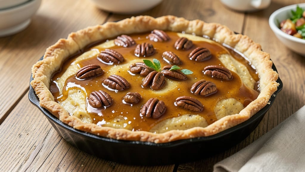 Sugar-Free Pecan Pie Recipe Made With Splenda: Nutty Crunch and Vanilla Cream Harmony