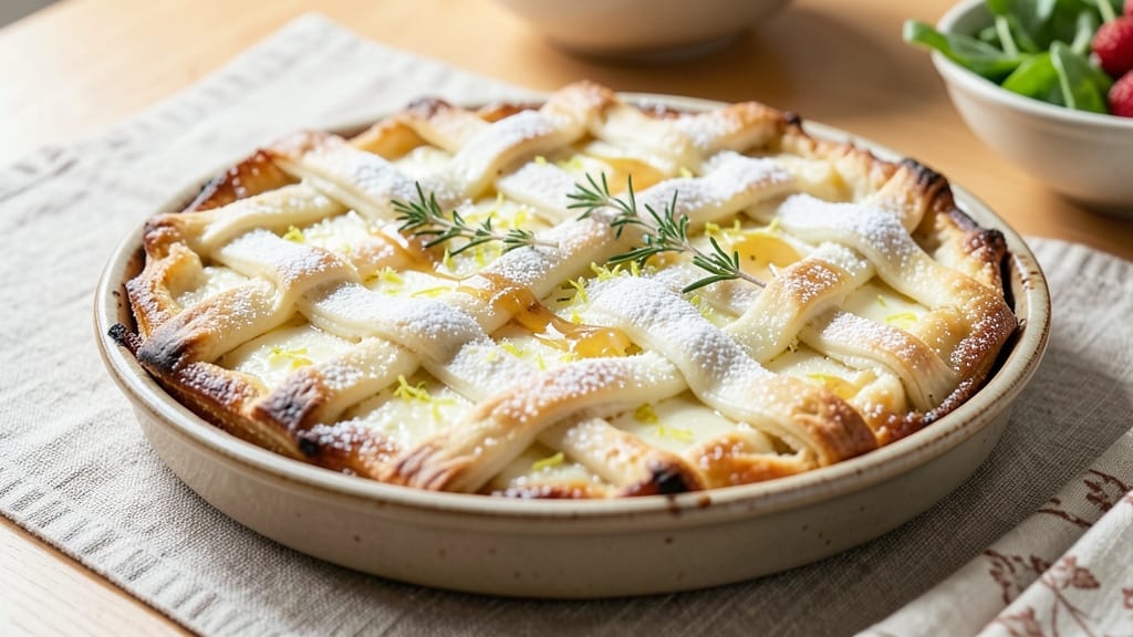 Ricotta Pie Recipe Lidia: Tangy Lemon Crust Meets Velvety Ricotta Bliss