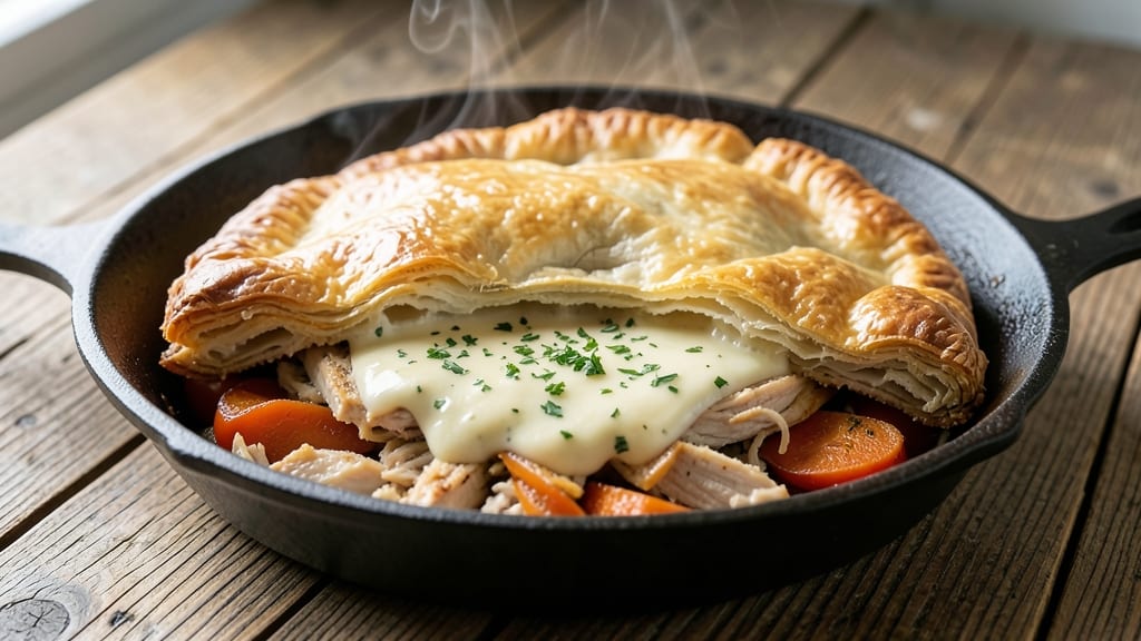 English Pot Pie Recipe: Savory Gravy and Flaky Lattice Crust Harmony