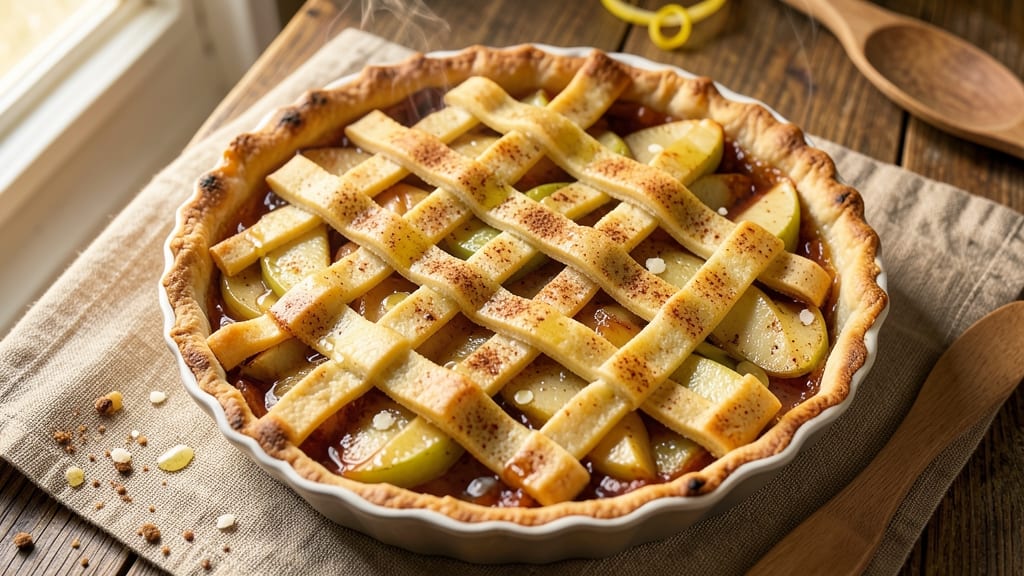 5-Minute Apple Pie Recipe: Microwave Crust Hack for Instant Dessert
