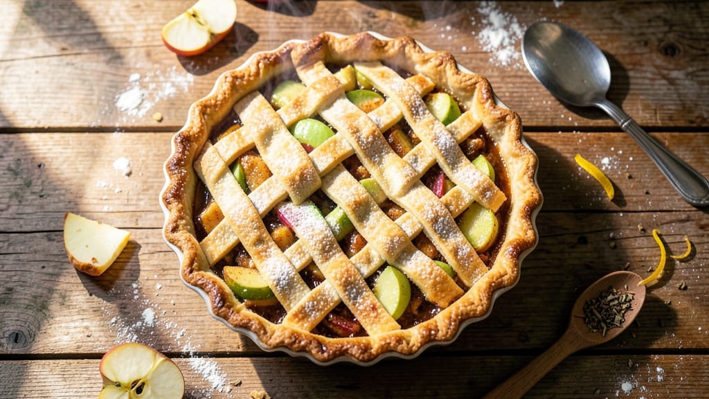 12-Inch Apple Pie Recipe: Homemade Crust That Stays Perfectly Flaky