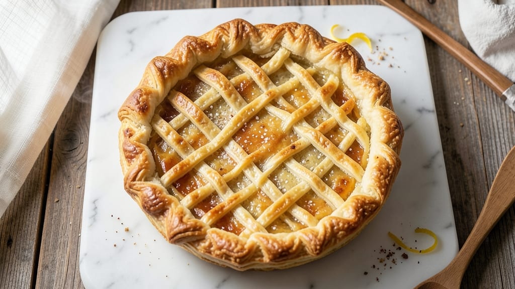 9-Inch Double Crust Pie Crust Recipe: Golden Layers That Stay Perfect for Hours