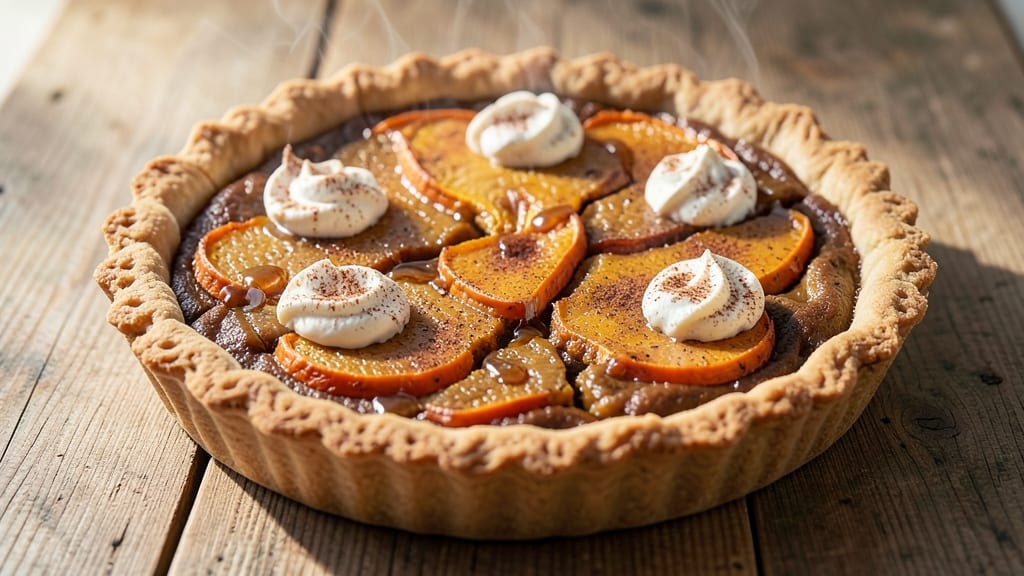 Squash Pie Recipe Vegan: Silky Spiced Filling in Nutty Crust Bliss