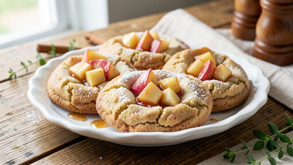 Apple Pie Cookies Recipe With Fresh Apples: Warm Spiced Bites With Apple Chunks