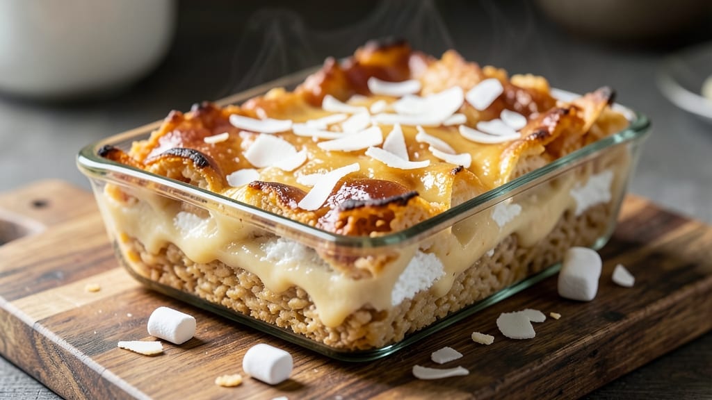 Rice Krispie Treat Recipe with Pudding Mix: No-Bake Marshmallow Clouds With Extra Creamy Bite