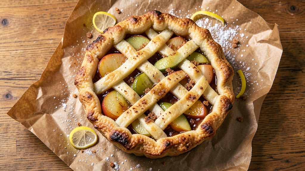 Apple Pie Baked in a Paper Bag Recipe: Crispy Edges, Foil-Sealed Juiciness