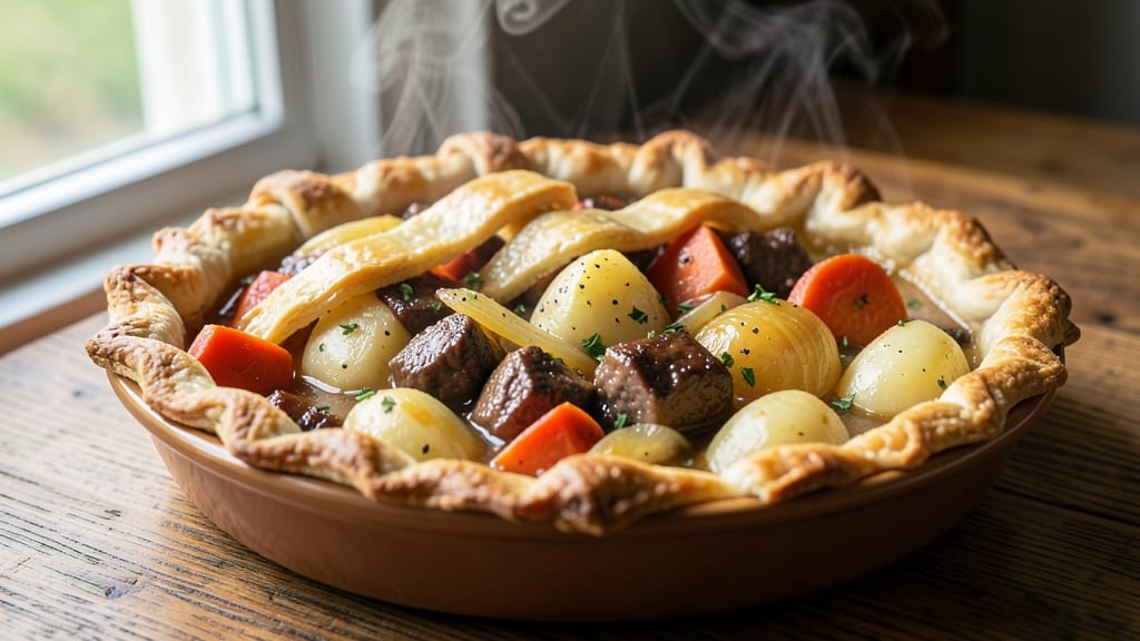 Instant Pot Beef Pot Pie Recipe: Flaky Crust, Fork-Tender Meat in 60 Minutes