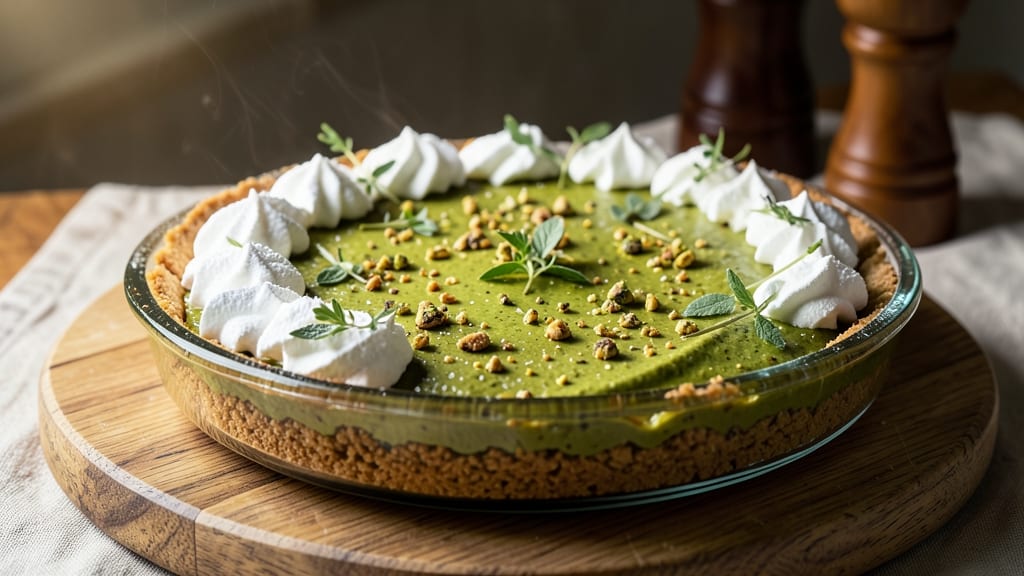Pistachio No-Bake Pie Recipe: Nutty Crunch and Creamy Layers in Minutes
