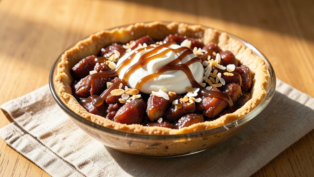 Raw Vegan Pie Recipe: Nutty Crunch and Fluffy Coconut Cream Filling
