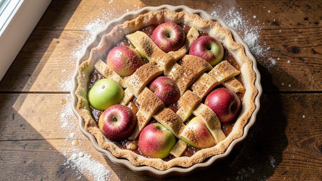 Apple Cinnamon Brown Sugar Pie Recipe: Warm Spice and Caramelized Crust Harmony