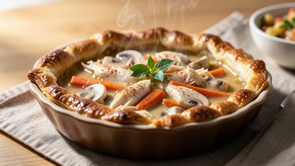 Chicken Pot Pie Recipe: Flaky Lattice Crust Meets Savory Gravy Bliss