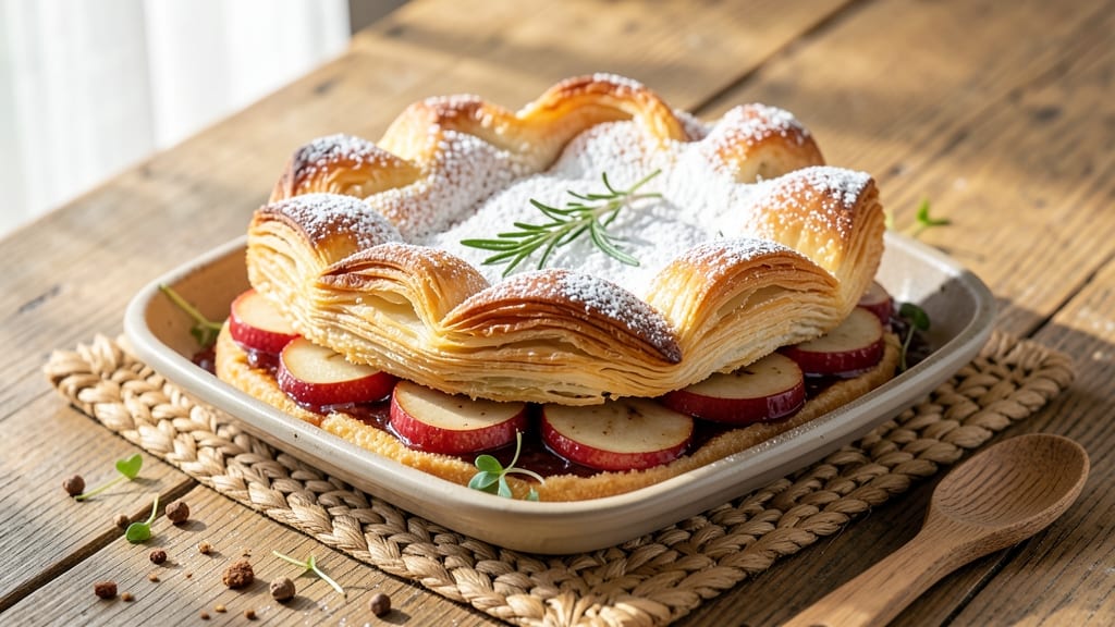 Apple Pie Danish Recipe: Twisted Pastry With Caramelized Apple Swirls