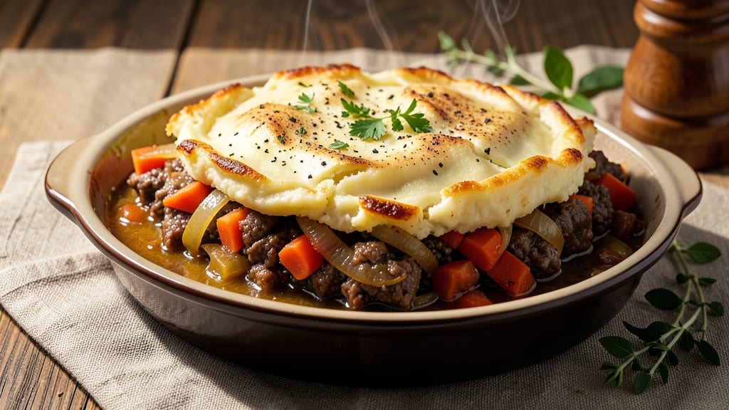 5 Star Shepherd's Pie Recipe: One-Pan Golden Crust Over Savory Meat