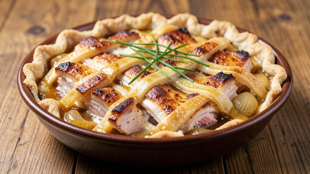 Sidewinders Chicken Pot Pie Recipe: Herb-Infused Gravy and Crispy Lattice Top