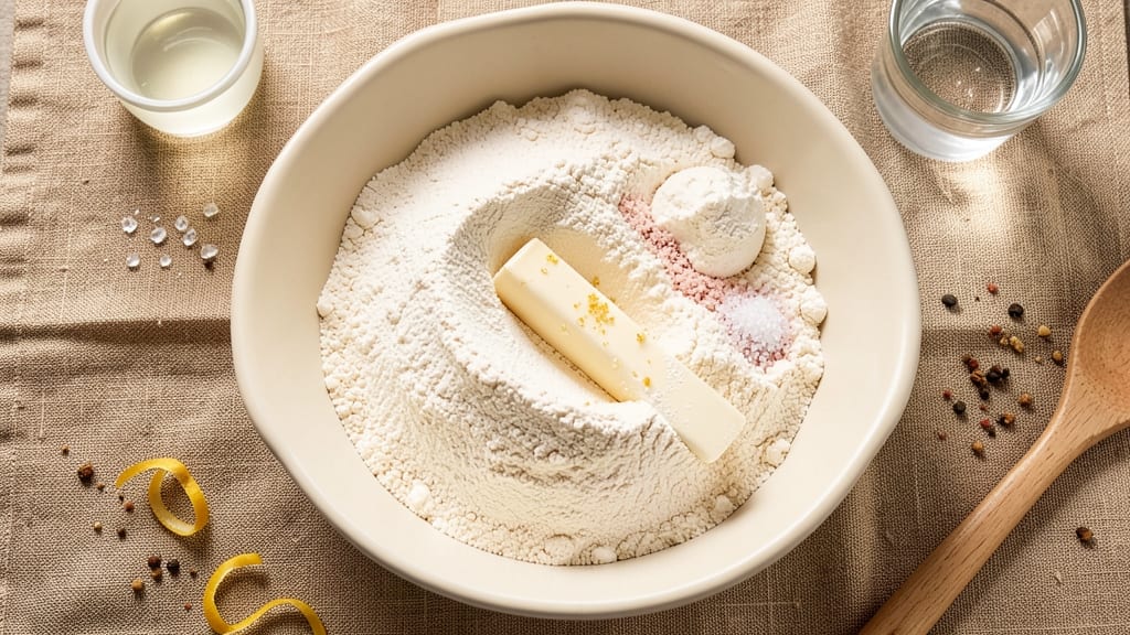 Pie Crust Recipe Using Bob's Red Mill 1:1: Flaky Layers With Zero Shortening Needed
