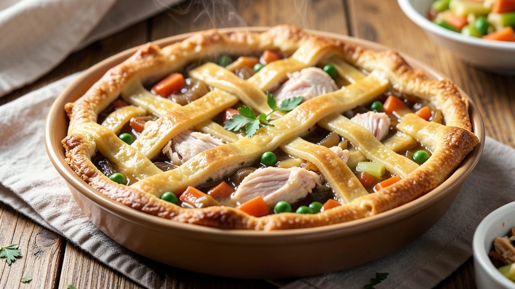 Quick Chicken Pot Pie Recipe With Pie Crust: One-Pan Dinner in 30 Minutes