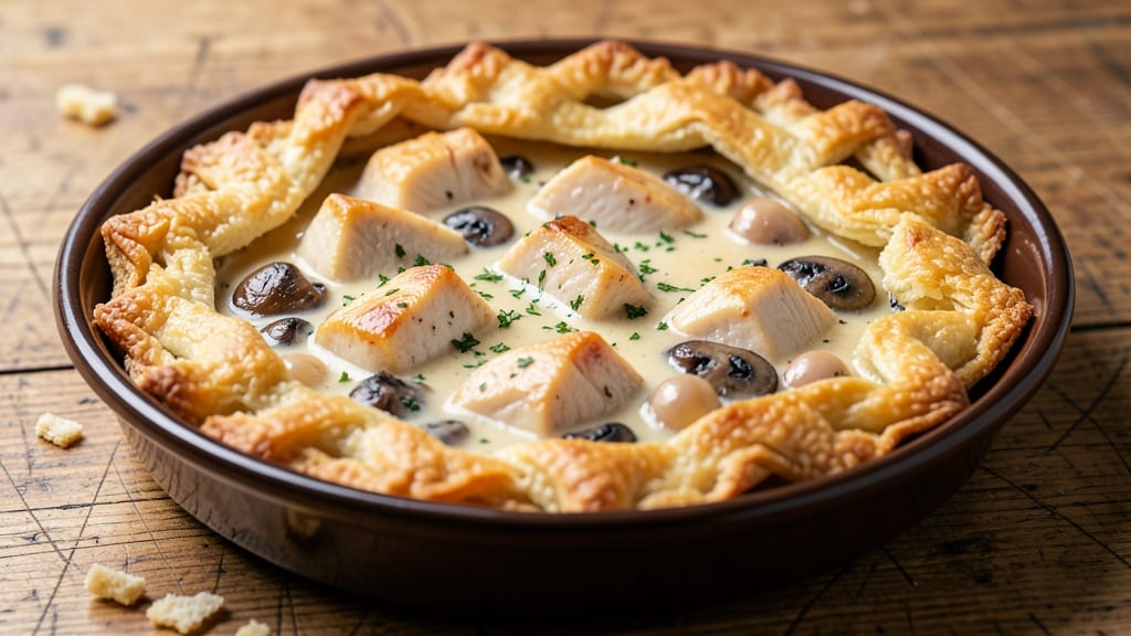 Chicken Pot Pie Recipe with Ritz Crackers: Crunchy Top, Creamy Comfort in One Dish