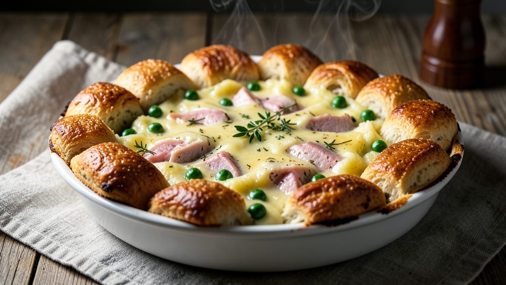 Slow Cooker Chicken Pot Pie Recipe With Biscuits: Foolproof One-Pot Dinner With Buttery Topping
