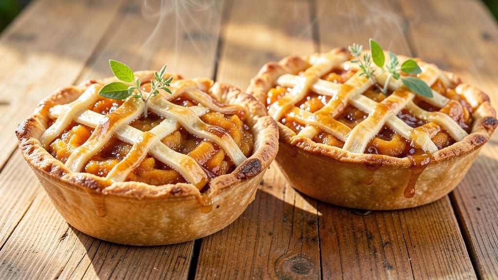 Southern Sweet Potato Pies Recipe for 2: Spiced Filling With Crispy, Golden Crusts