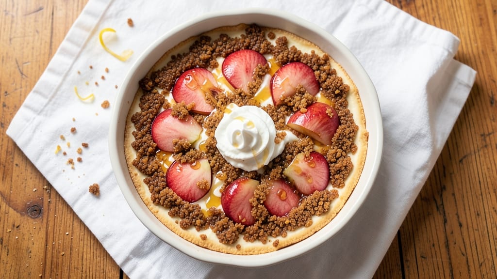 Apple Charlotte Pie Recipe: Layered Vanilla Custard and Fruit Heaven
