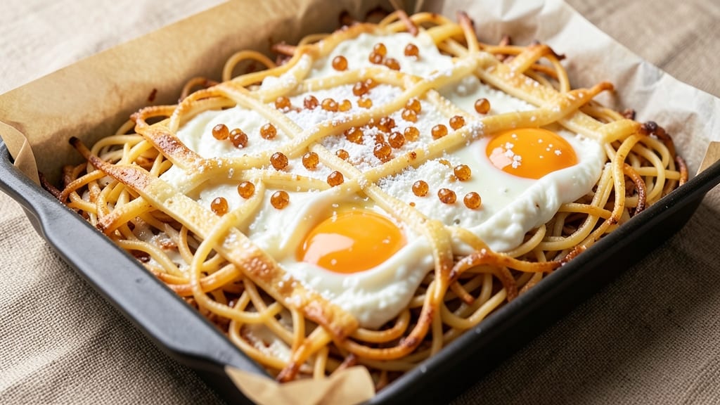 Spaghetti Pie Recipe With Eggs: No-Bake Cheesecake Texture Magic